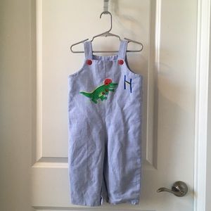 Toddler 2T Longall/Romper Football/Alligator